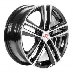 X`trike RST R025 6x15 PCD5x100 ET38 DIA 57.1  BK/FP